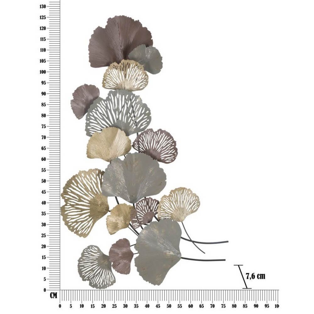 Decorazione parete ferro decorativo cm 76X7,6X126 - DIPLY