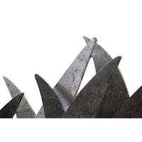 Decorazione parete ferro gabbiani cm 93X12,7X47,6 - GABBIANI