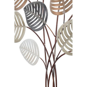 Decorazione parete ferro design cm 81X5X100 - OTIP