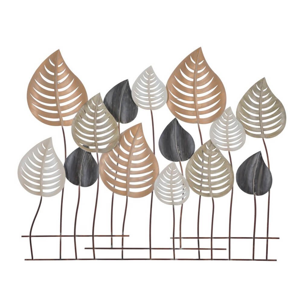 Decorazione parete ferro design cm 103,5X5X84 - OTIP
