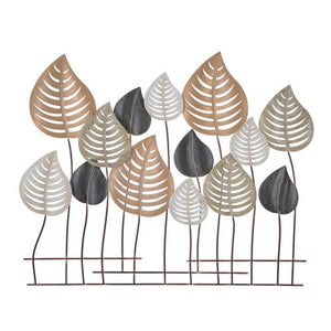 Decorazione parete ferro design cm 103,5X5X84 - OTIP