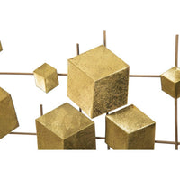 Decorazione parete ferro astratto cm 90,5X3,5X50 - ASTRATTO