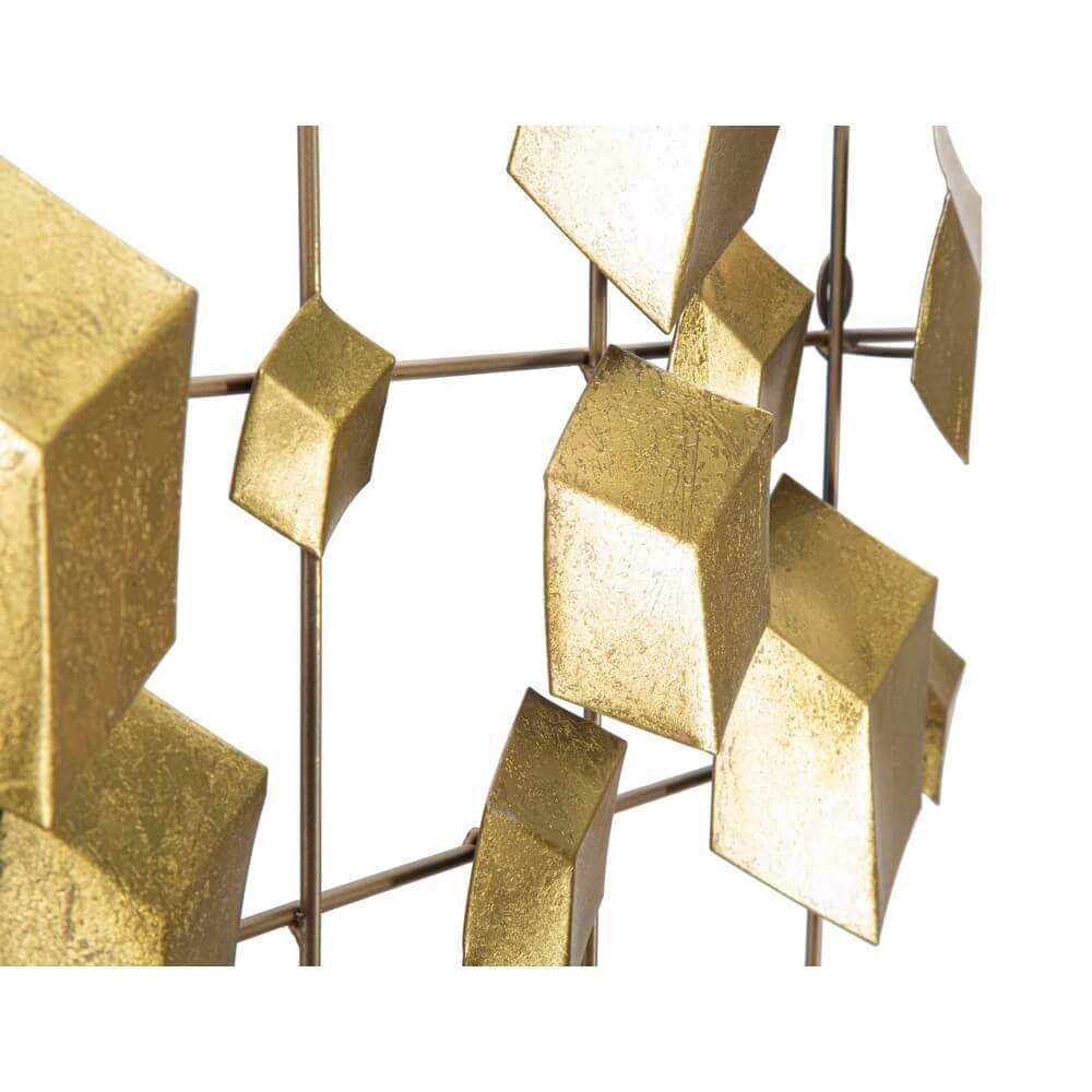 Decorazione parete ferro astratto cm 90,5X3,5X50 - ASTRATTO