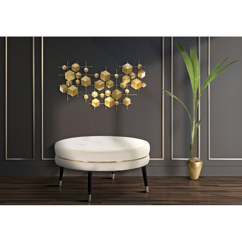 Decorazione parete ferro astratto cm 90,5X3,5X50 - ASTRATTO