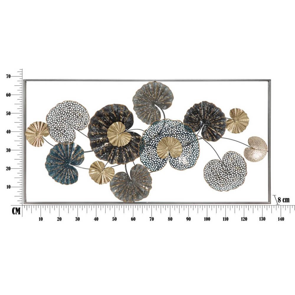 Decorazione parete ferro cornice design cm 134,5X8X68,5 - FRAME DESIGN