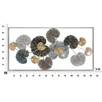 Decorazione parete ferro cornice design cm 134,5X8X68,5 - FRAME DESIGN