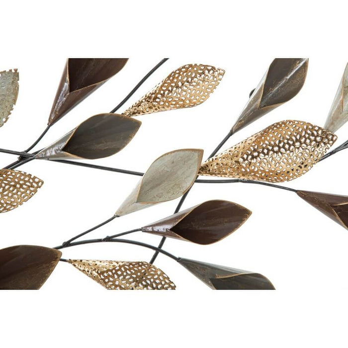 Decorazione parete ferro ramo decorativo cm 46X5,5X87,5 - RAMO