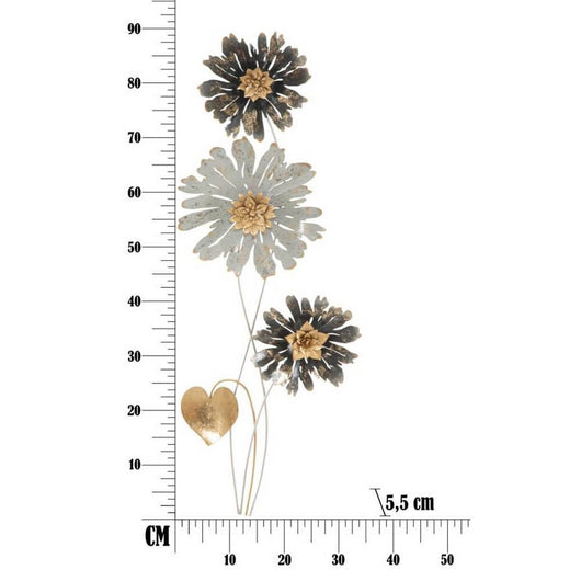 Decorazione parete ferro simply cm 35X5,5X88 - SIMPLY