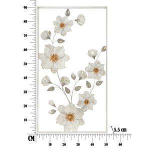 Decorazione parete ferro flix cm 50X5,5X90,5 - FLIX