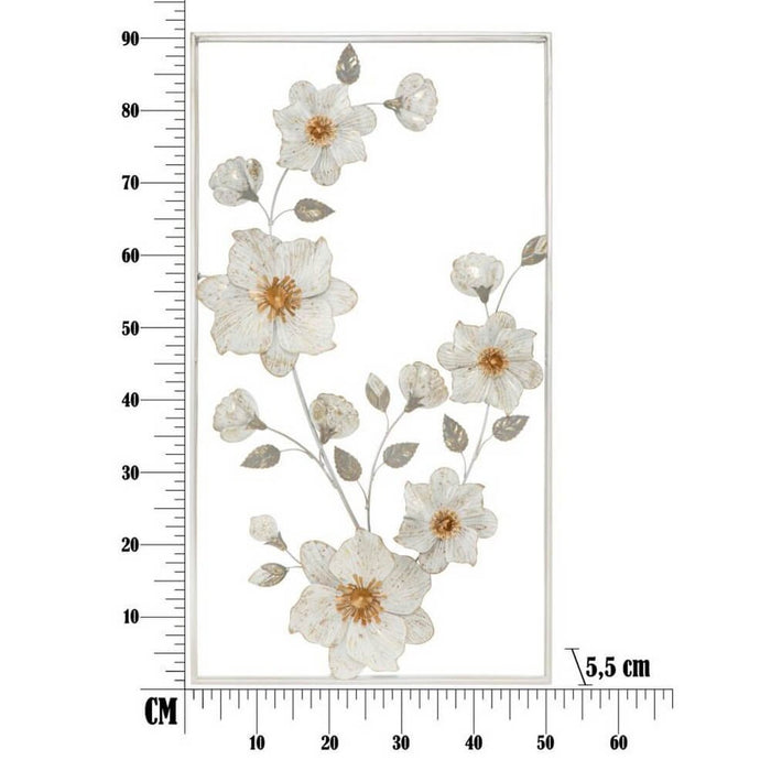 Decorazione parete ferro flix cm 50X5,5X90,5 - FLIX