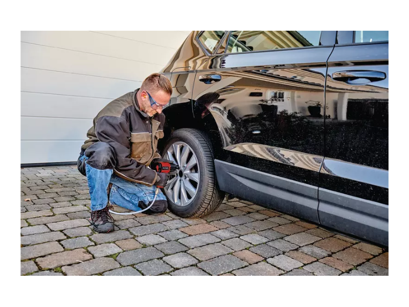 Avvitatore a percussione pneumatico Einhell TC-PW 340 8 bussole incluse 340 Nm