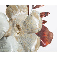 Decorazione parete decorativo ferro bouquet cm 83X8,5X55 - BOUQUET