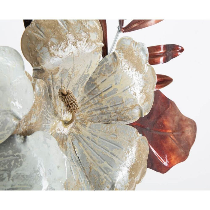 Decorazione parete decorativo ferro bouquet cm 83X8,5X55 - BOUQUET