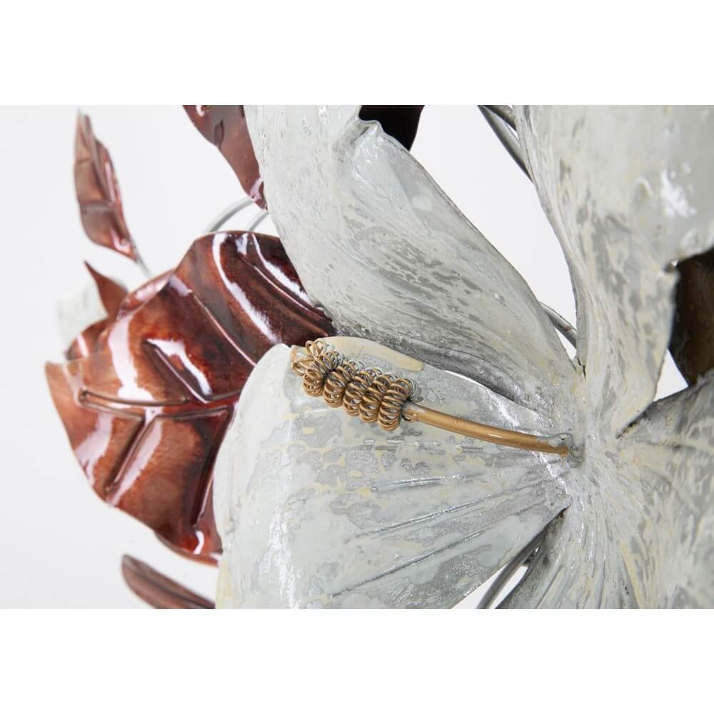 Decorazione parete decorativo ferro bouquet cm 83X8,5X55 - BOUQUET
