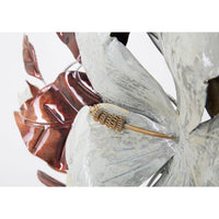 Decorazione parete decorativo ferro bouquet cm 83X8,5X55 - BOUQUET