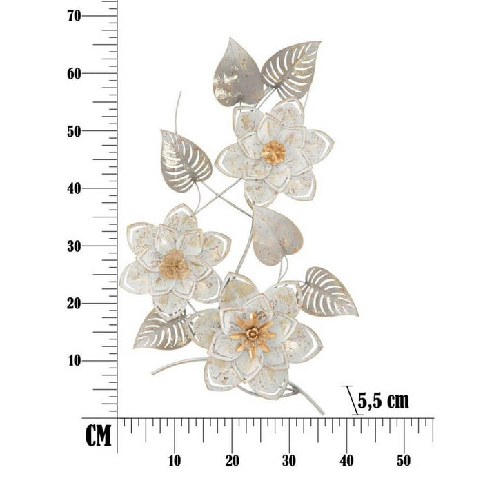 Decorazione parete decorativo ferro artic cm 39X5,5X67,5 - ARTIC