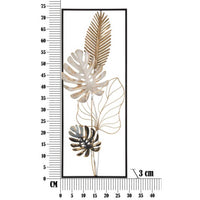 Decorazione parete ferro plam cm 28,5X3X74 - PLAM