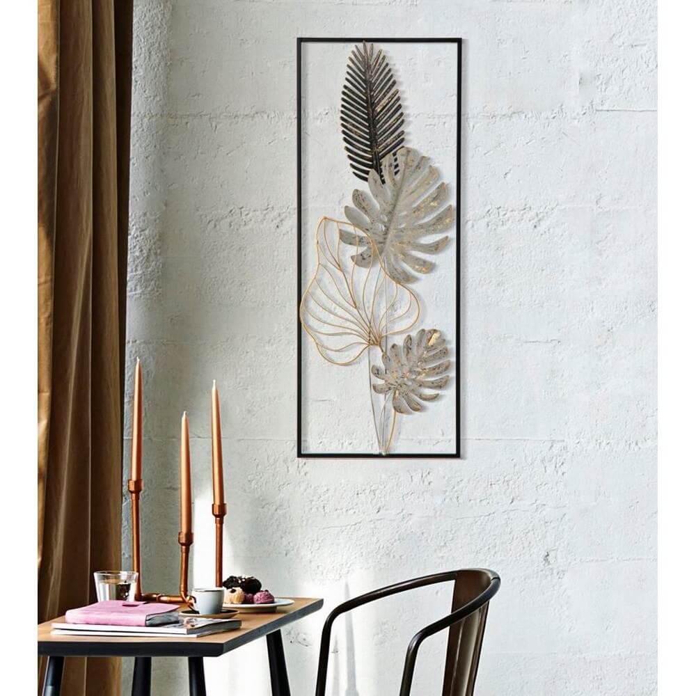 Decorazione parete ferro plam cm 28,5X3X74 - PLAM