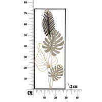 Decorazione parete ferro plam cm 28,5X3X74 - PLAM