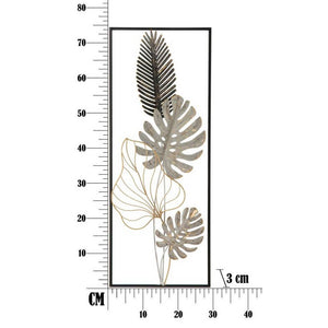 Decorazione parete ferro plam cm 28,5X3X74 - PLAM