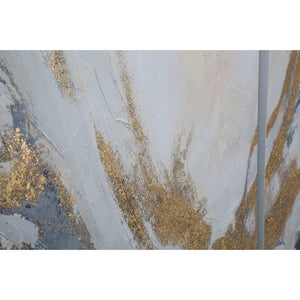 Dipinto su tela gaspons set 3 pezzi cm 45X2,7X80-60X2,7X80 - GASPONS