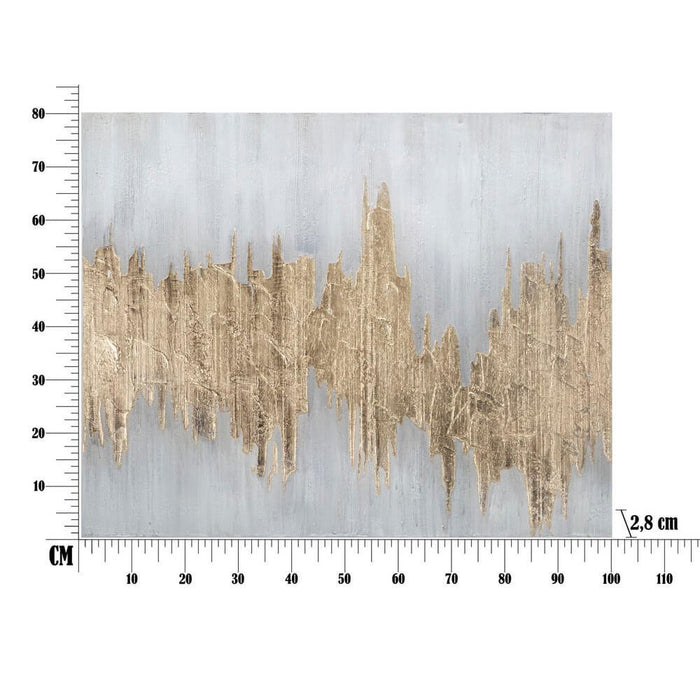 Dipinto su tela goldage cm 100X2,8X80 - GOLDAGE