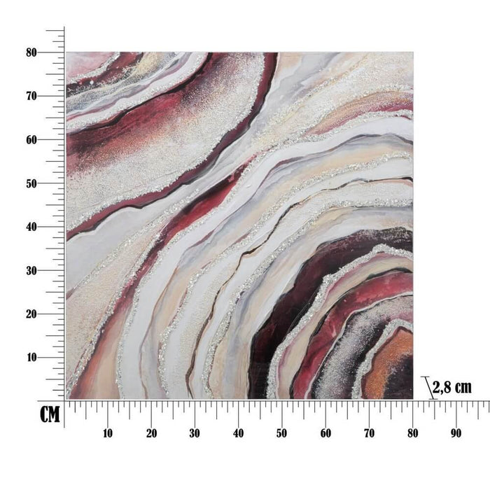 Dipinto su tela redy cm 80X2,8X80 - REDY