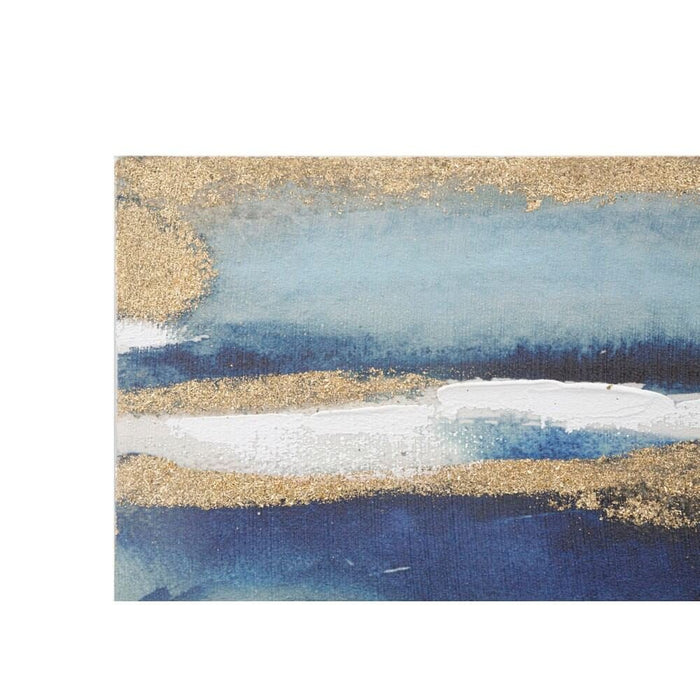 Dipinto su tela dark blue cm 60X2,7X80 - DARKLUE