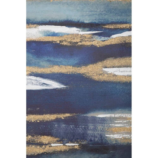 Dipinto su tela dark blue cm 60X2,7X80 - DARKLUE