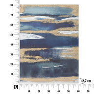 Dipinto su tela dark blue cm 60X2,7X80 - DARKLUE