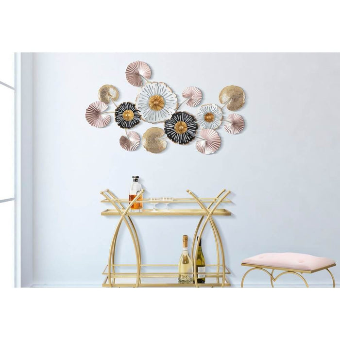 Decorazione parete decorativo ferro pinky cm 106X6X60,5 - PINKY