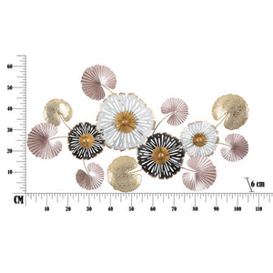Decorazione parete decorativo ferro pinky cm 106X6X60,5 - PINKY