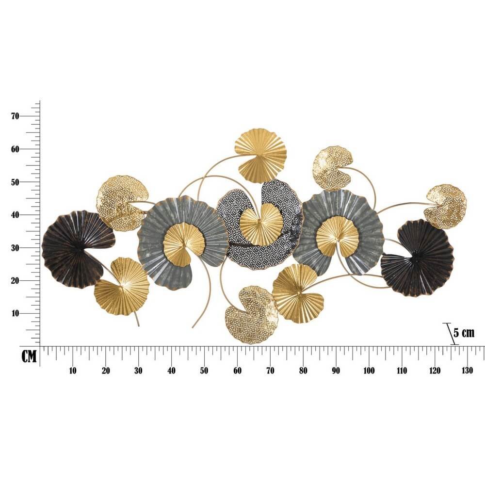 Decorazione parete ferro web cm 130,5X5X66 - WEB