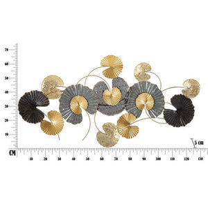 Decorazione parete ferro web cm 130,5X5X66 - WEB