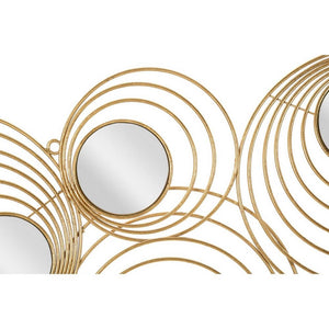 Decorazione parete decorativo ferro rays cm 90X2,5X45 - RAYS