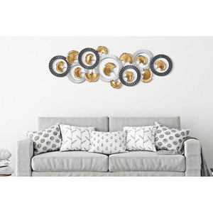 Decorazione parete decorativo ferro arty cm 127,5X4X44,5 - ARTY