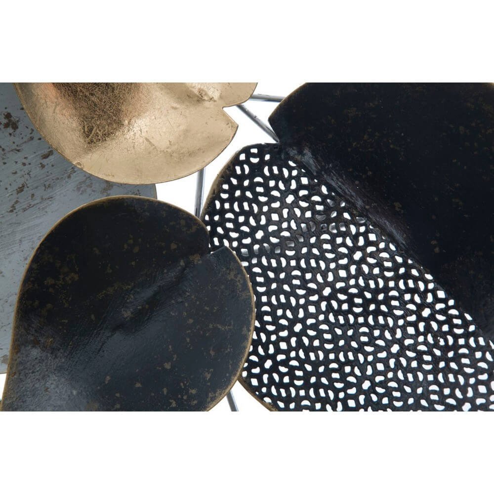 Decorazione parete decorativo ferro half leaf cm 62,5X5,5X40 - HALF LEAF