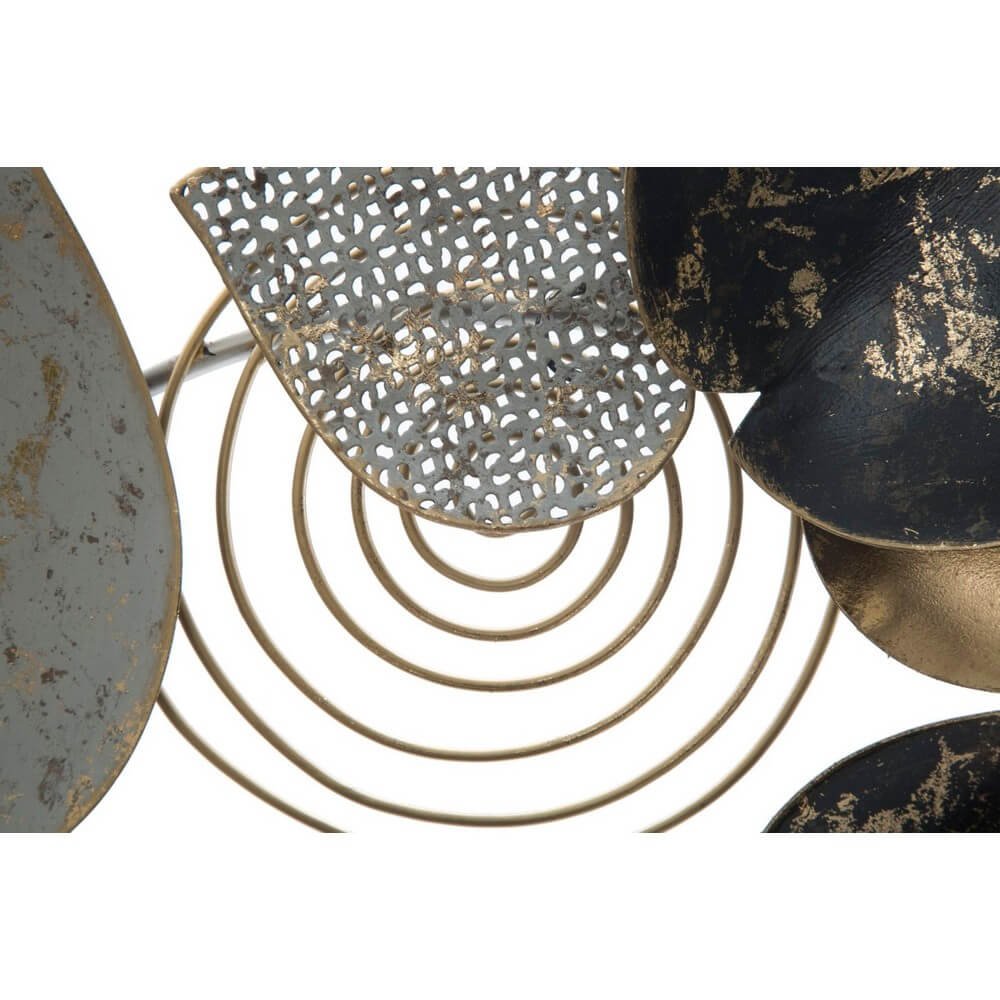 Decorazione parete decorativo ferro half leaf cm 97X5,5X43 - HALF LEAF
