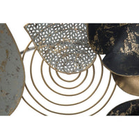 Decorazione parete decorativo ferro half leaf cm 97X5,5X43 - HALF LEAF