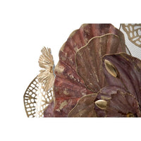 Decorazione parete design ferro flowery cm 118X10X58 - FLOWERY