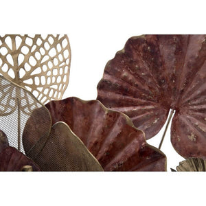 Decorazione parete design ferro flowery cm 118X10X58 - FLOWERY