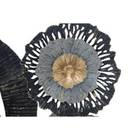 Decorazione parete decorativo ferro cm 100X8X80 - OTOS