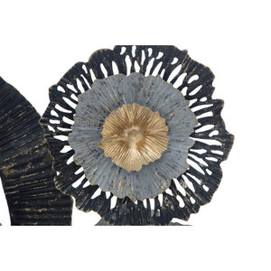 Decorazione parete decorativo ferro cm 100X8X80 - OTOS