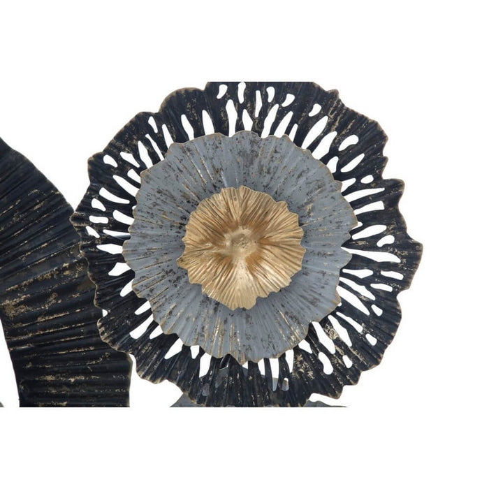 Decorazione parete decorativo ferro cm 100X8X80 - OTOS