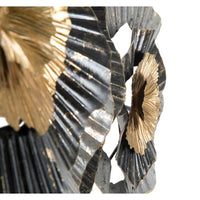 Decorazione parete decorativo ferro cm 100X8X80 - OTOS