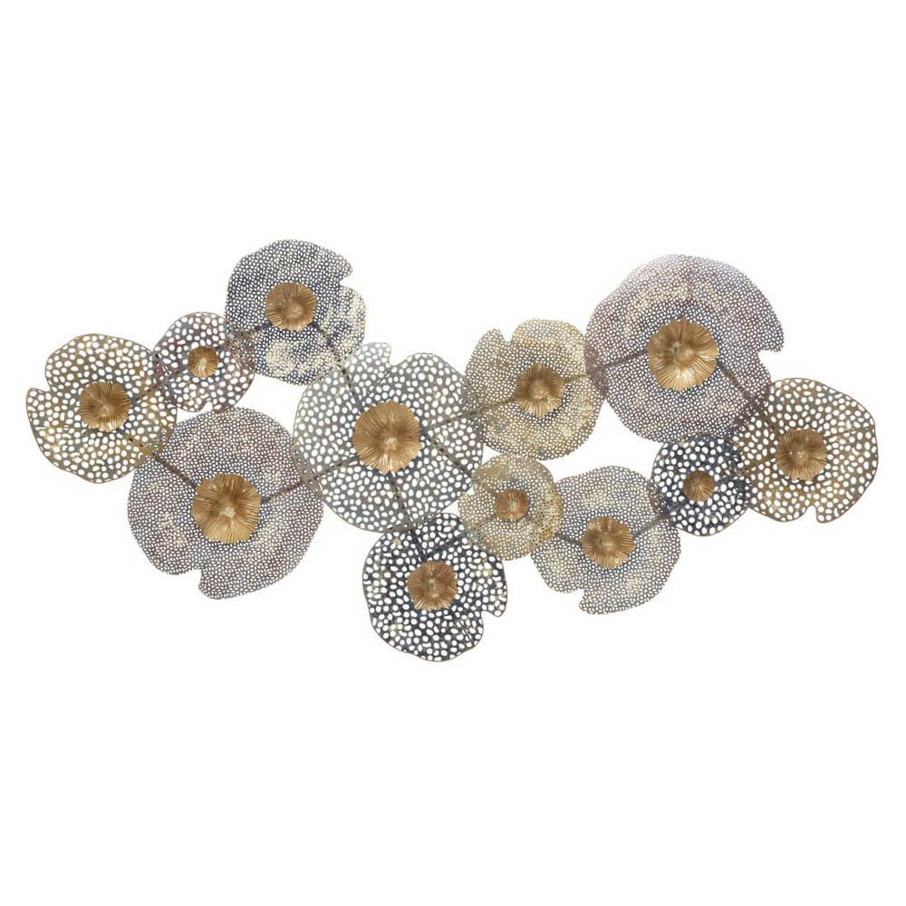 Decorazione parete ferro moderno holes cm 119X7X59,5 - HOLES