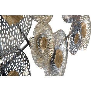 Decorazione parete ferro moderno holes cm 119X7X59,5 - HOLES