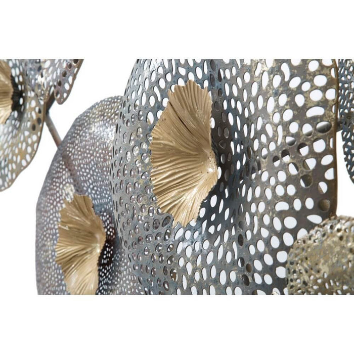 Decorazione parete ferro moderno holes cm 119X7X59,5 - HOLES