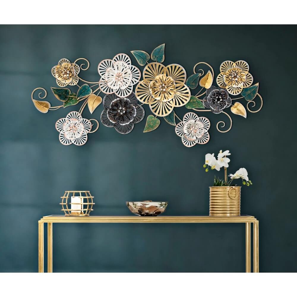 Decorazione parete ferro cm 118X4X58 - CAMPUR