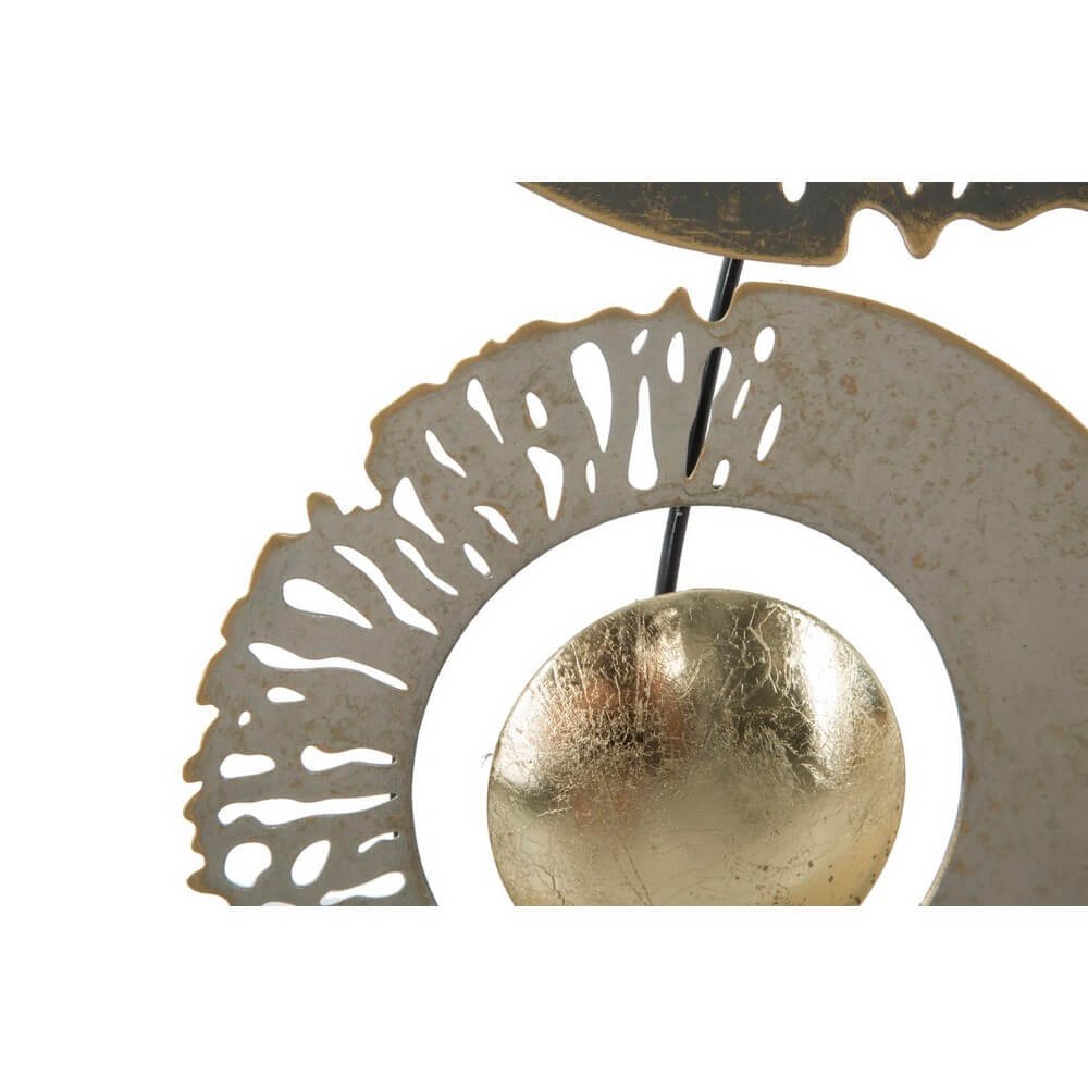 Decorazione parete decorativo ferro ring cm 31X3X89,5 - RING